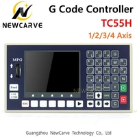 g code controller tc55h usb stick 1 2 3 4 axis spindle control panel mpg stand alone for cnc milling machine controller newcarve