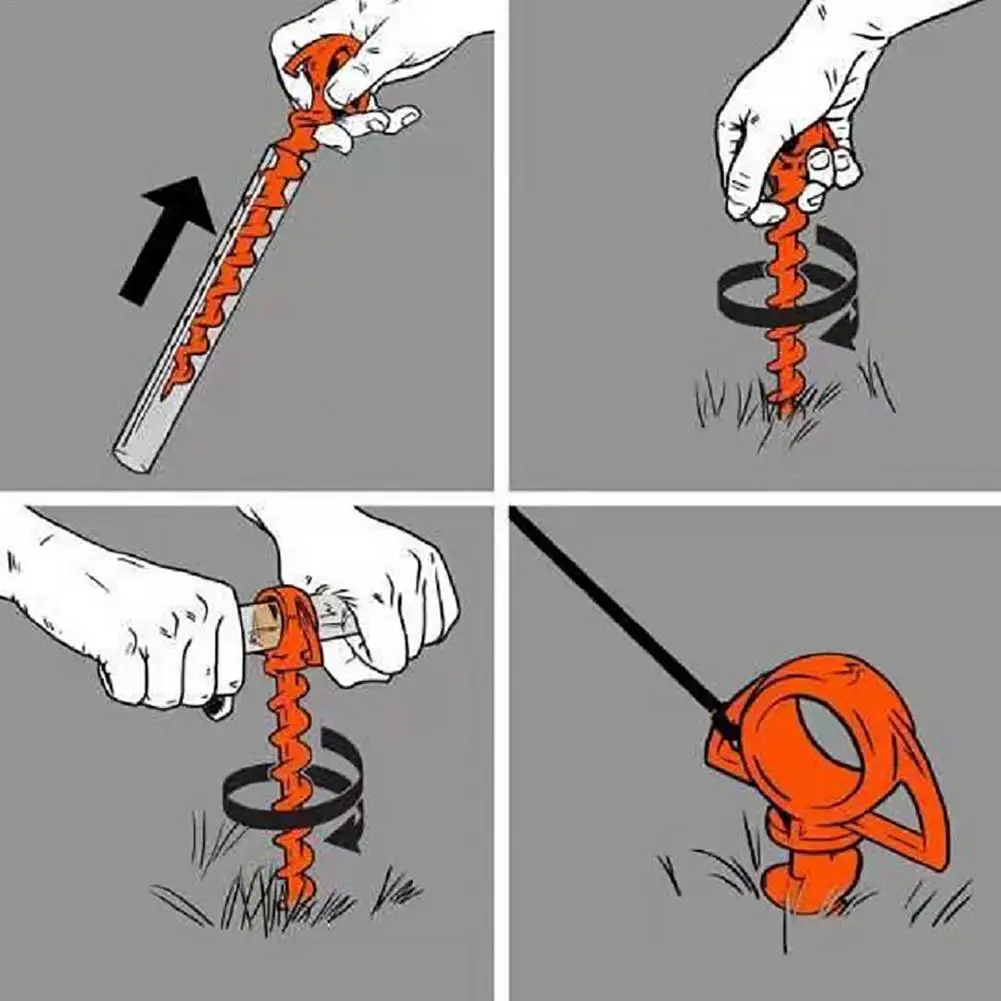 Колышки для палатки 1 шт. пластиковые колышки отдыха на открытом воздухе походов |