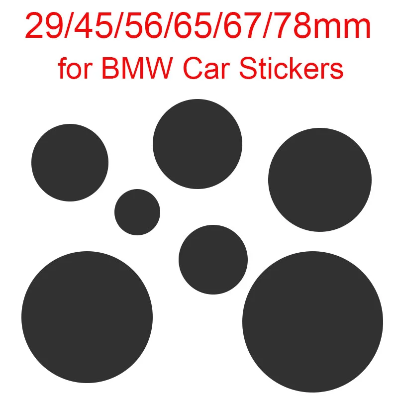 

Epoxy/Aluminum Car Decoration 29mm 45mm 56mm 65mm 67mm 78mm Car Wheel Cap Sticker Steering Label Decal Badge Covers for E90 E91