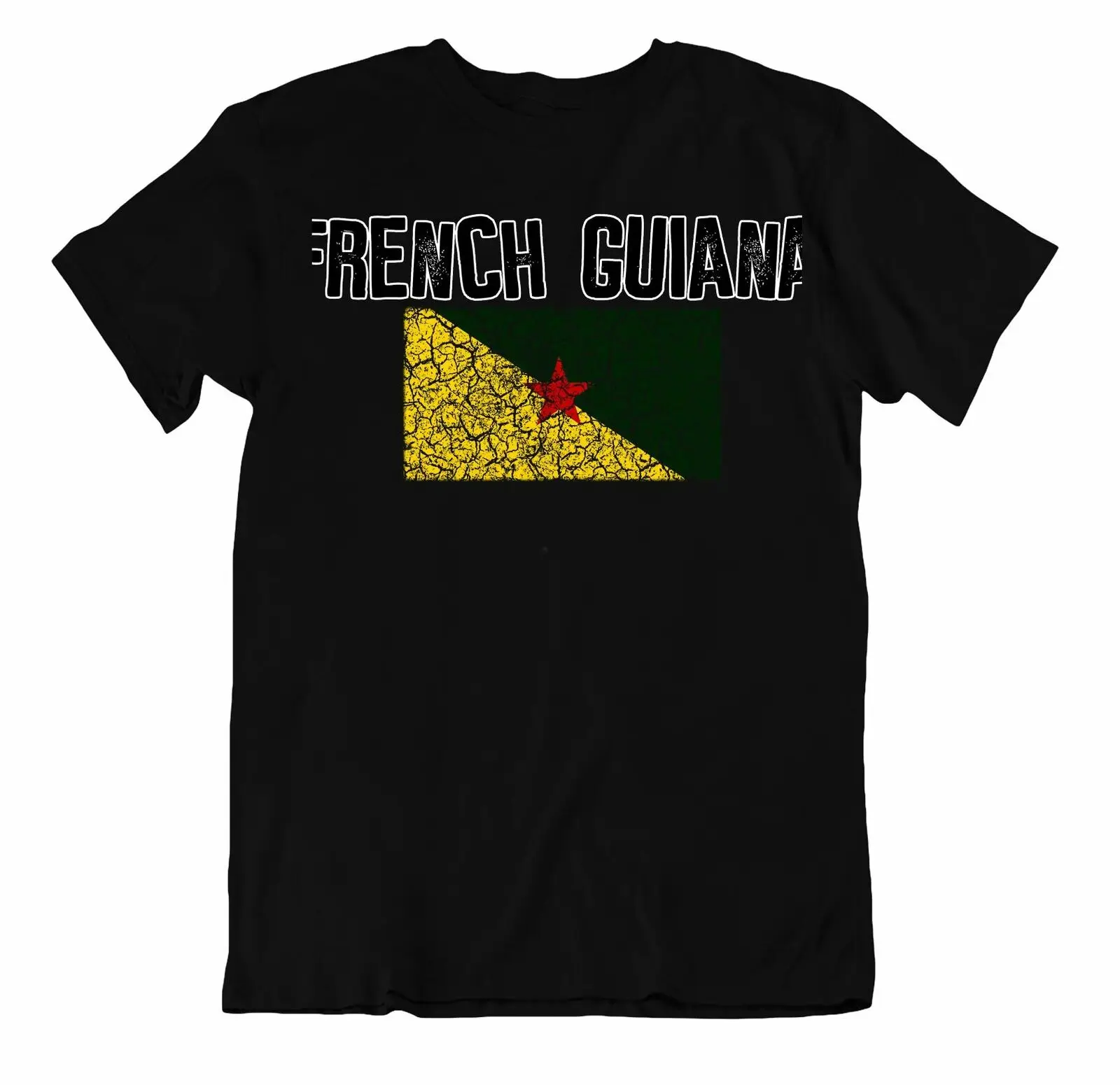 

Flag T-Shirt French Guiana Fashion Country Souvenir Gift Tee Pride logo