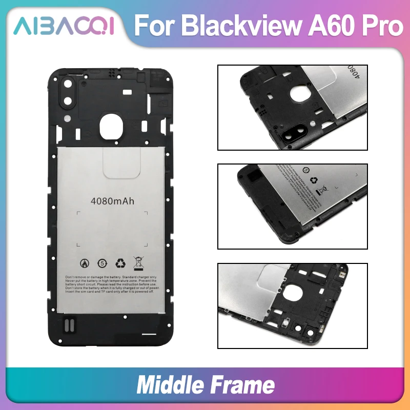 Средняя рамка + бумага антенны в сборе для 6 1 дюймового телефона Blackview A60 Pro - купить