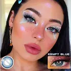 2 Pcspairs Цвет контактные линзы для глаз Цвет ed контактные линзы Красота Lentille Yeux Lentes де, прежде чем не свяжитесь с годовой натуральный био-эссенция