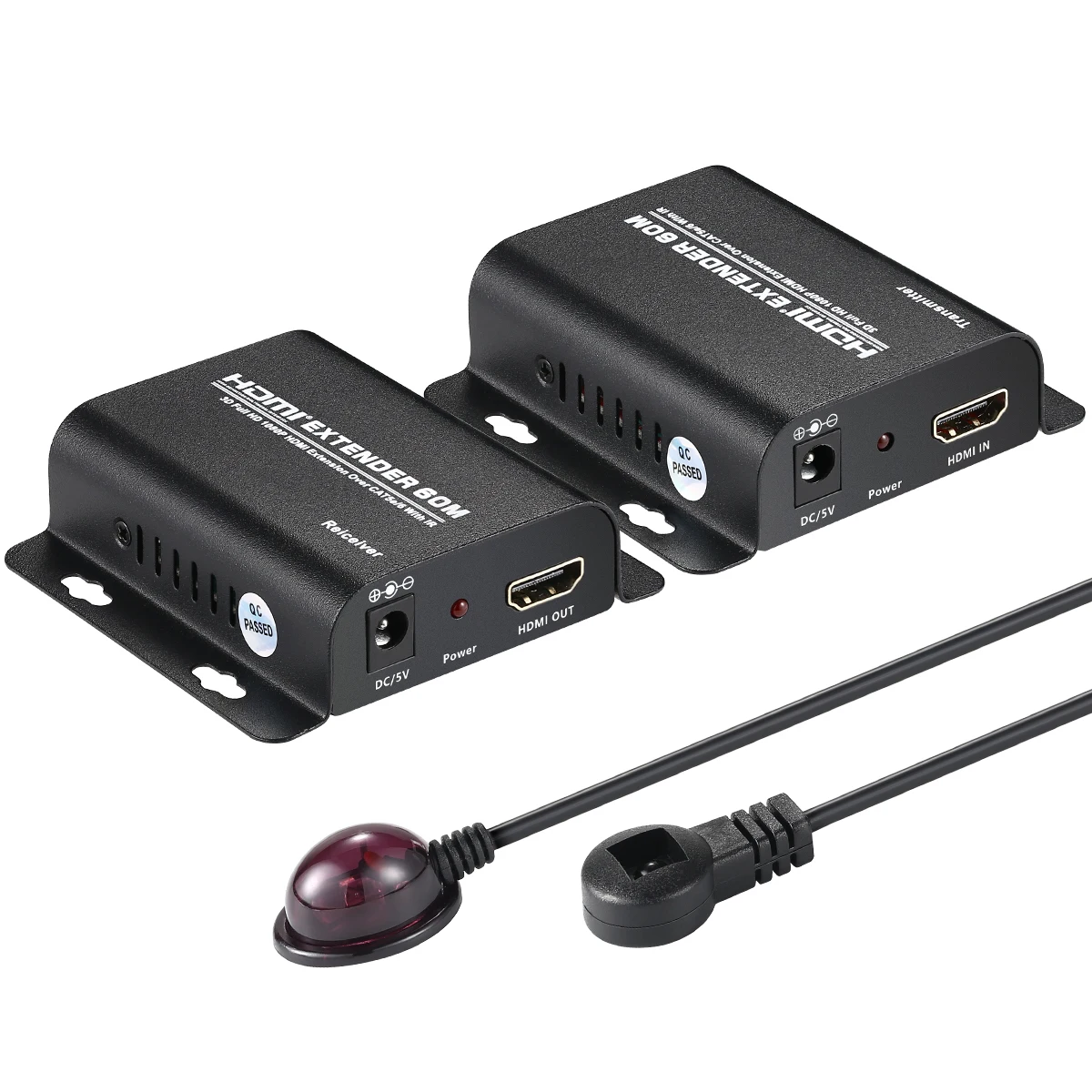 1080P 60 м HDMI удлинитель HDMI ретранслятор через Cat 6 Cat 7 Ethernet кабели с ИК функцией Rj45 передатчик TX/RX удлинитель