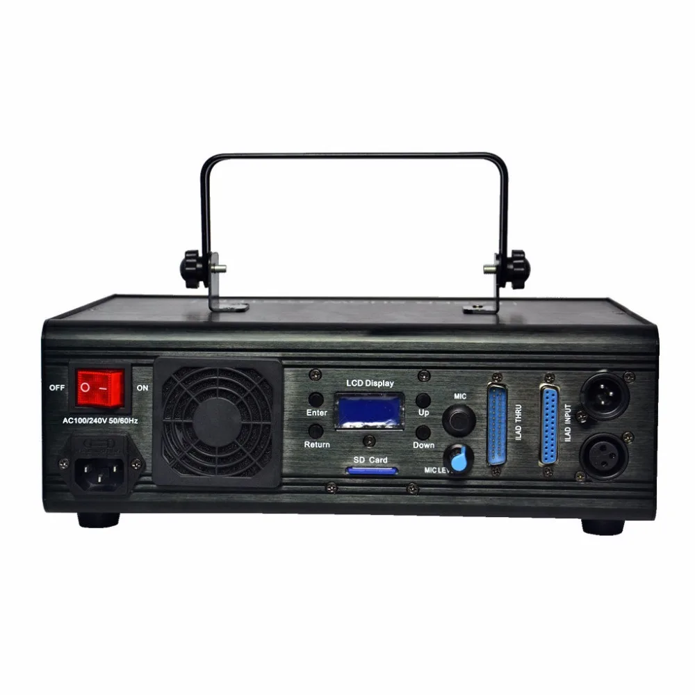 20 KPPS Galvo сканер AUCD DMX 512 ILDA RGB лазерное редактирование SD карты программы диско бар DJ