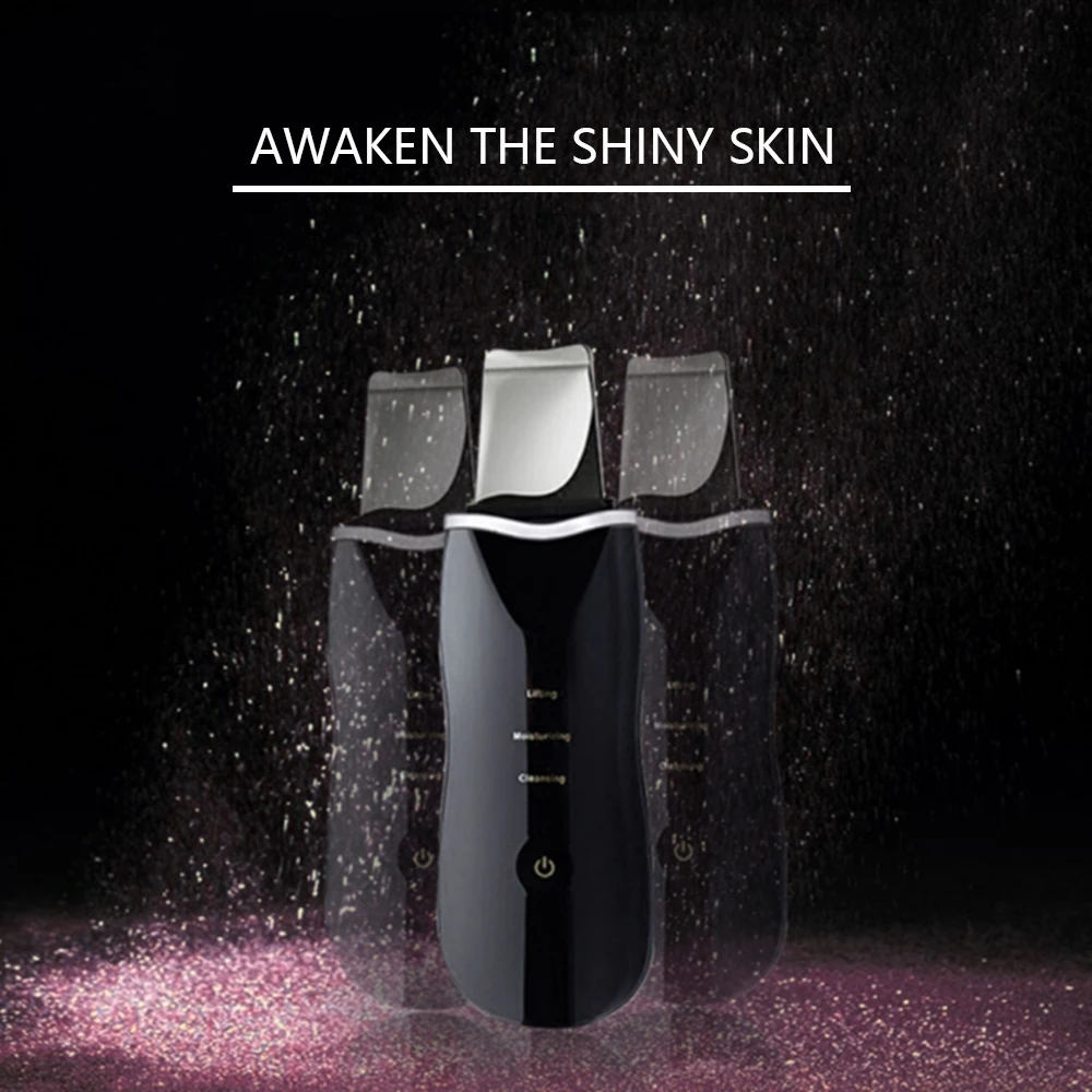 Ультразвуковая щетка для кожи пилинг экстрактор лица Глубокая чистка