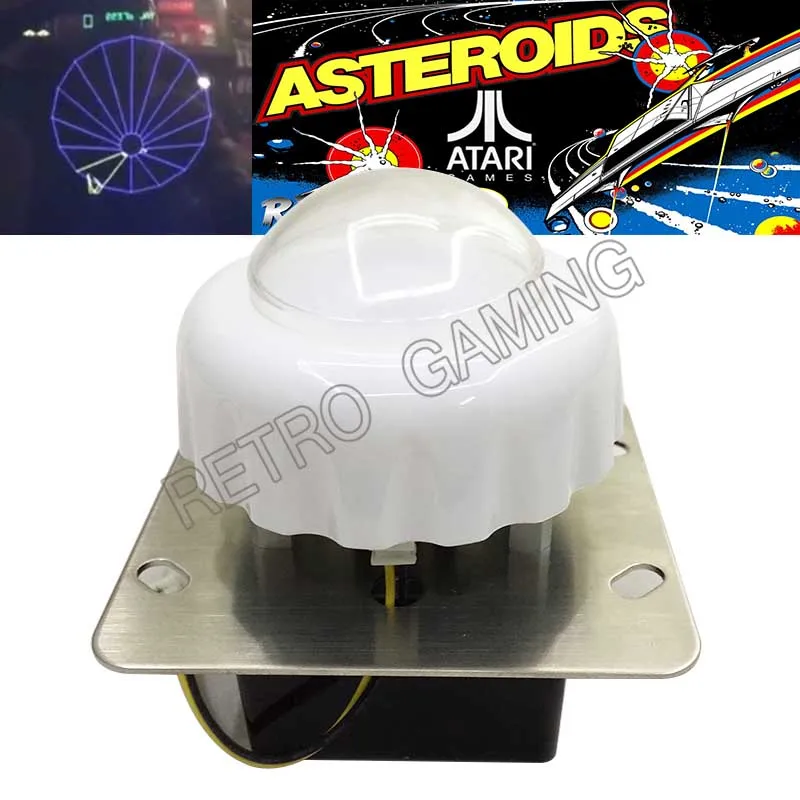 Arcade Asteroids Video Game LED Joystick Controller For Cabinet Machine