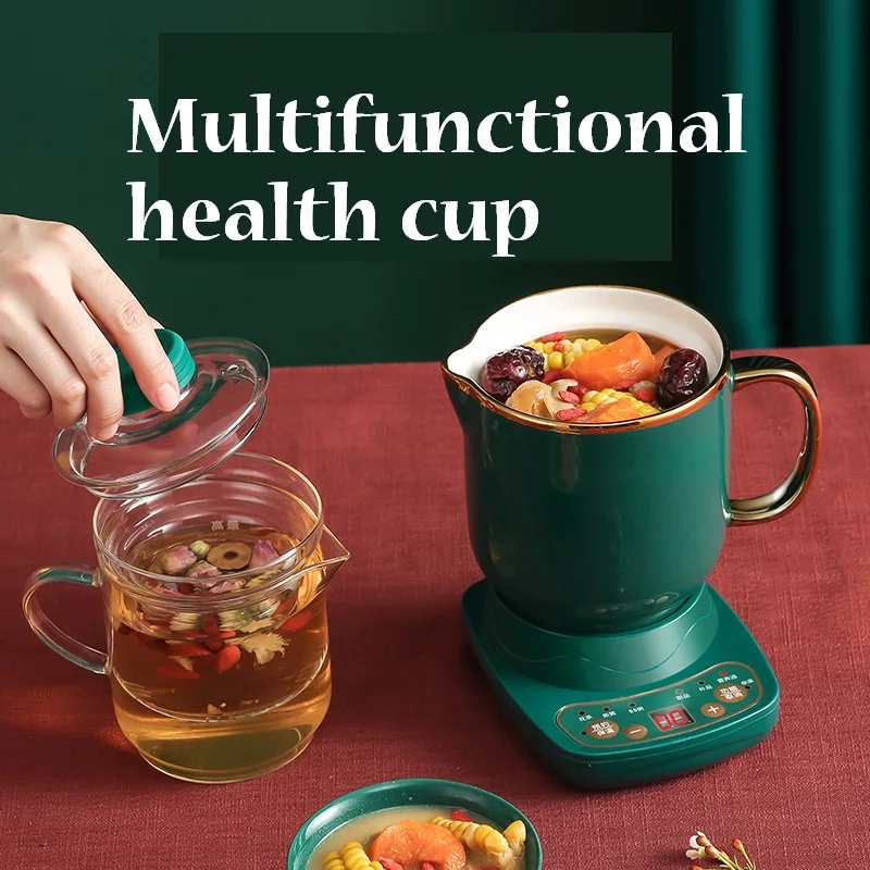 

220V health electric stew cup small boiled tea boiled porridge hot milk heated water cup slow cooker