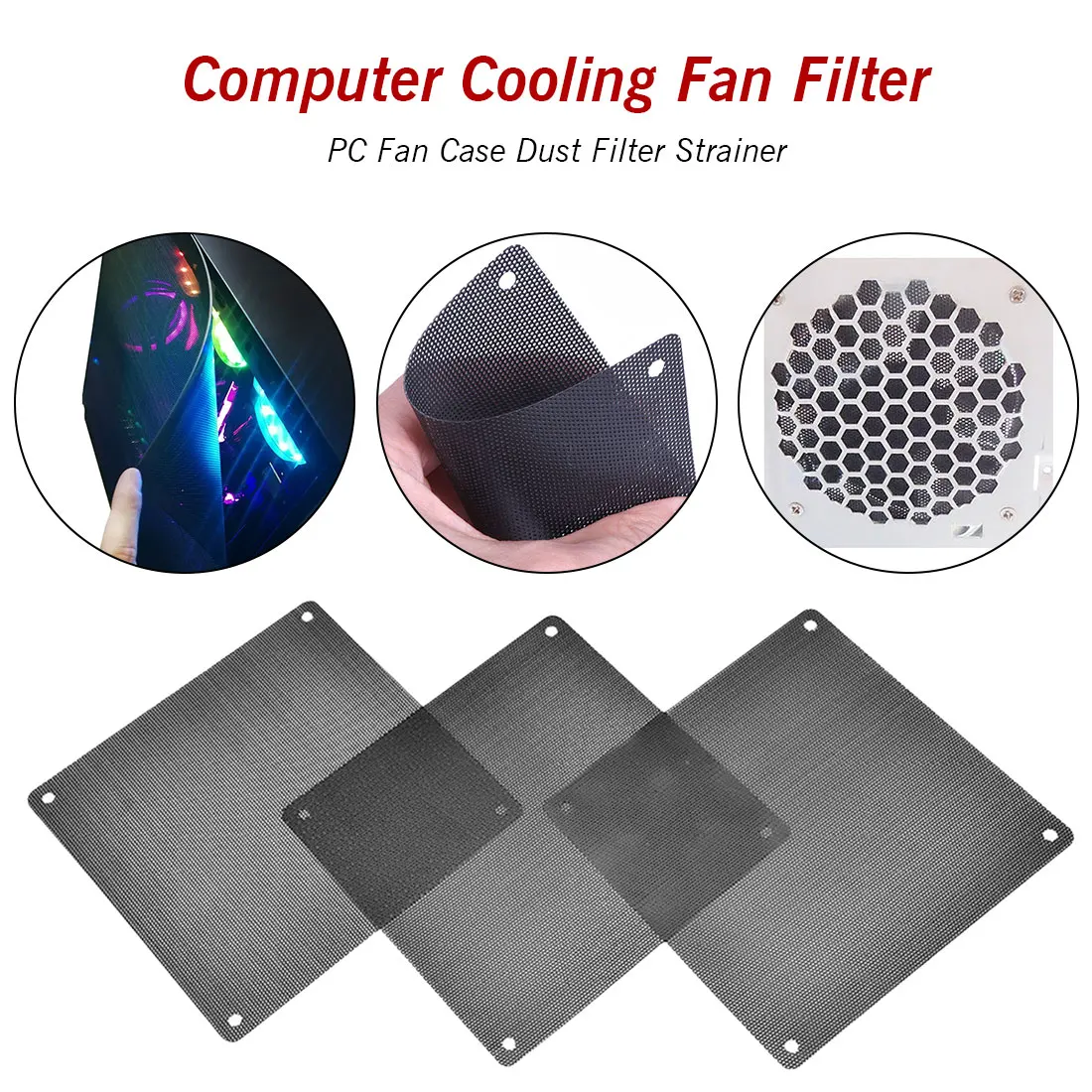 Чехол для вентилятора из поликарбоната 120 мм 140 мм|Кулеры и системы охлаждения