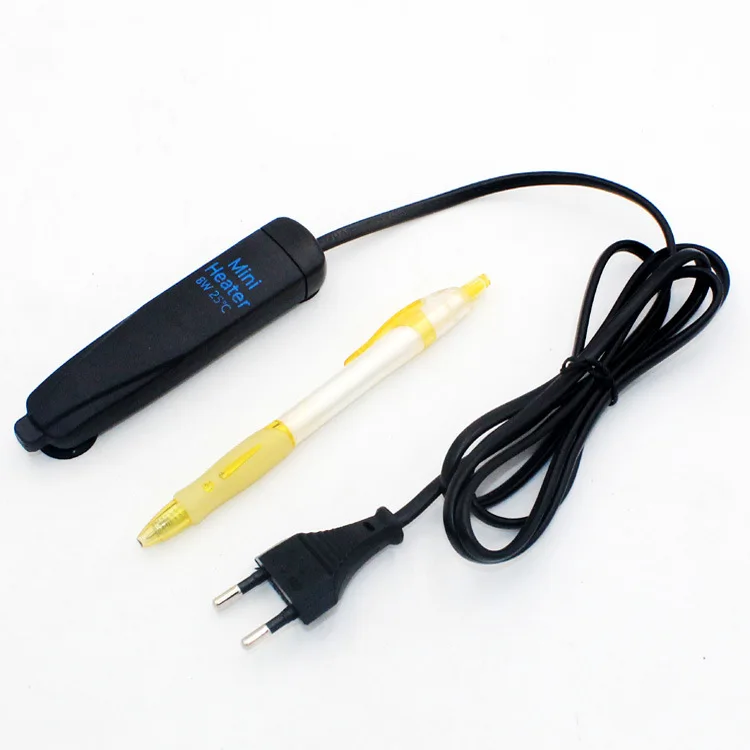 Mini Submersible Aquarium Heater Heating Rod for Fish Tank Temperature Adjustment 8/16W |