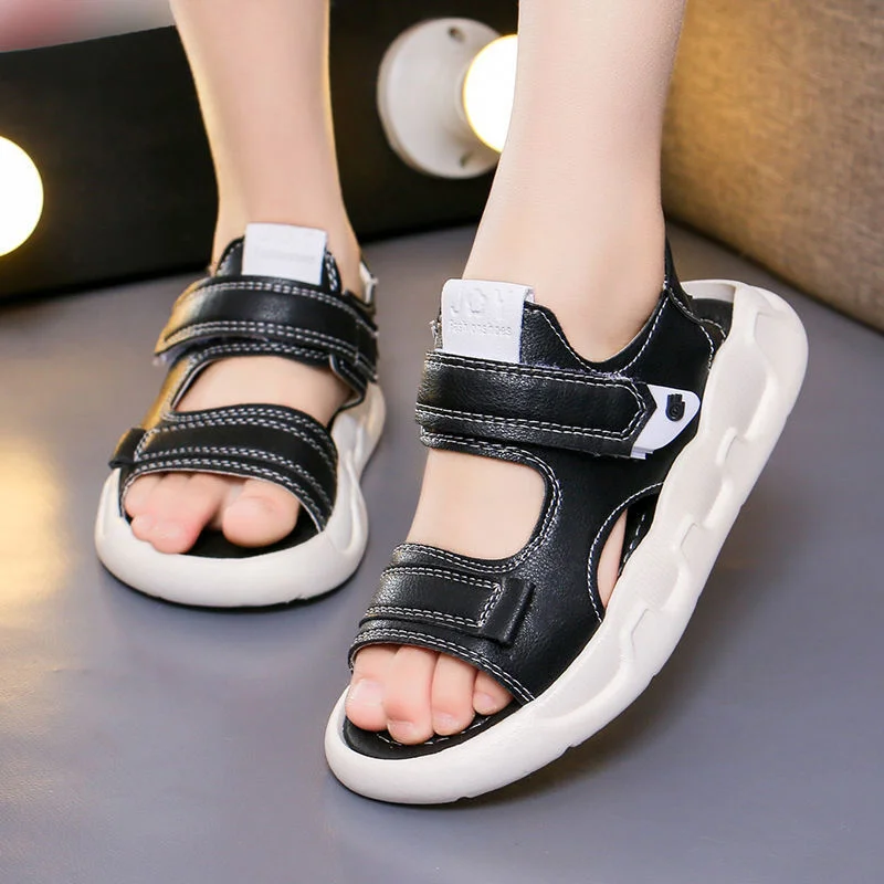 

Children's Sandals 2021 Summer New Middle School Girls' Sandals Boys' Sandals Sports Soft Soled Baby Sandals Fashion