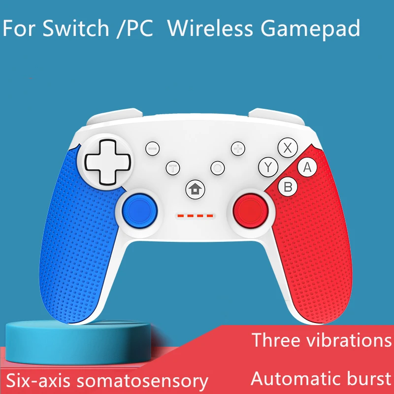 

Портативный беспроводной контроллер для консоли Nintendo Switch, двойной джойстик, Беспроводной удаленный геймпад для ПК