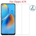 Чехол для oppo a74, защитная пленка из закаленного стекла для opo opp a 74 74a 5g oppo a74 oppo 74a, защитный чехол для телефона, сумка 360 9h