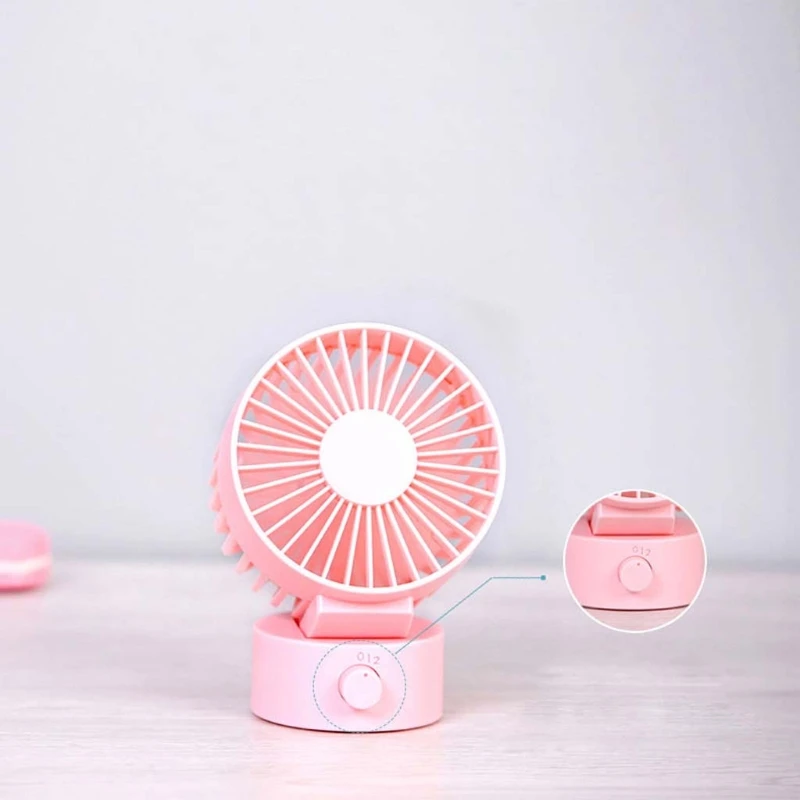 

Portable Double-vane USB Desk Fan Cooler For Home Office PC Laptop Powerbank