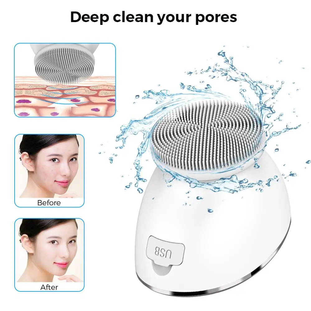 Электрическая Чистящая Щетка инструмент и красота Instrumen 2 в 1 уход за кожей