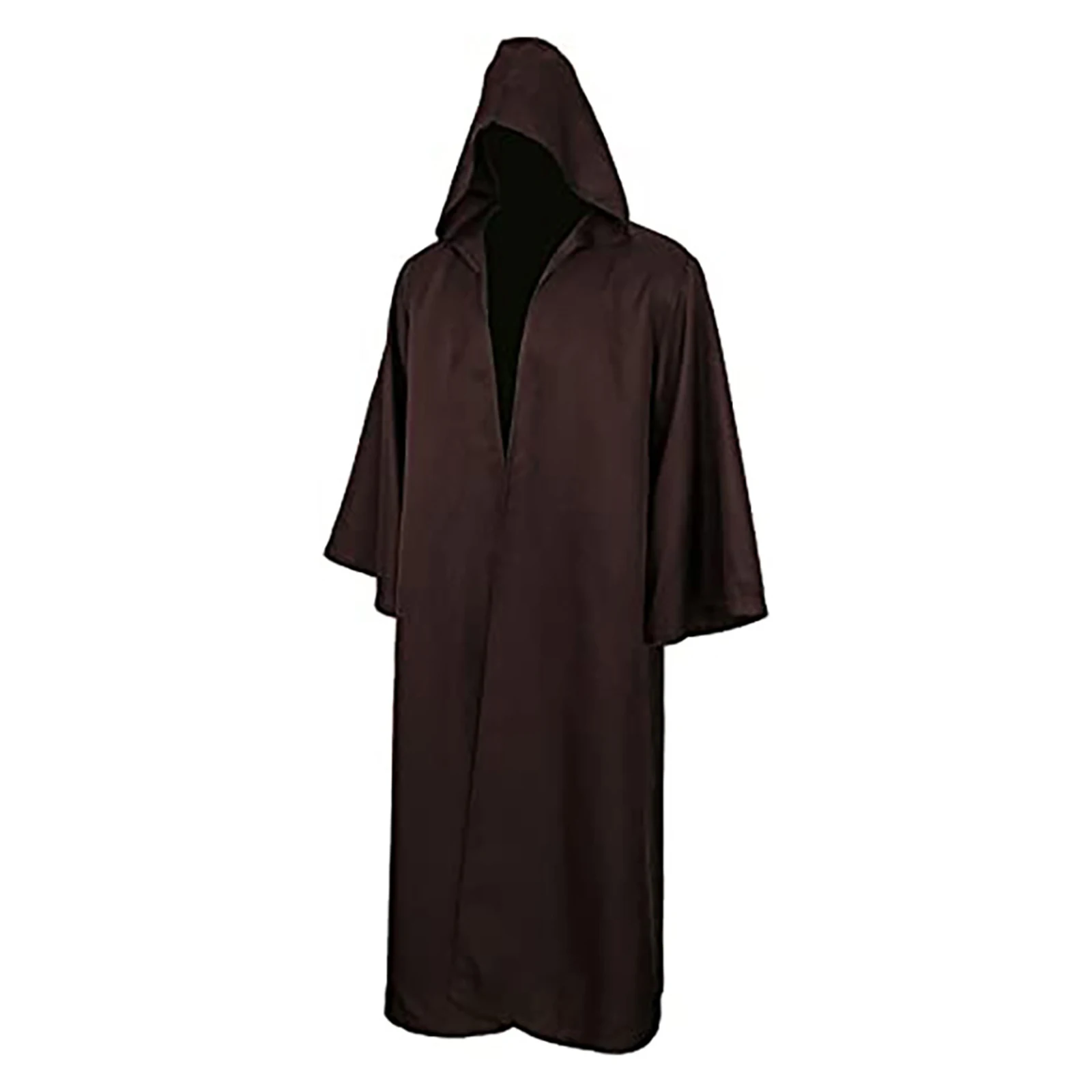 Женский накидка с капюшоном однотонная Готическая длинным рукавом костюм