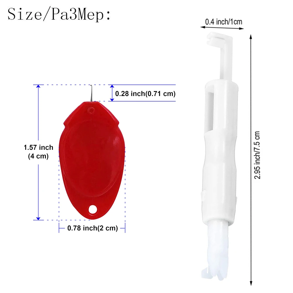 

22Pcs Needle Threader for Hand Sewing Plastic Wire Loop DIY Simple Needle Threader for Sewing Machine Threading Tool