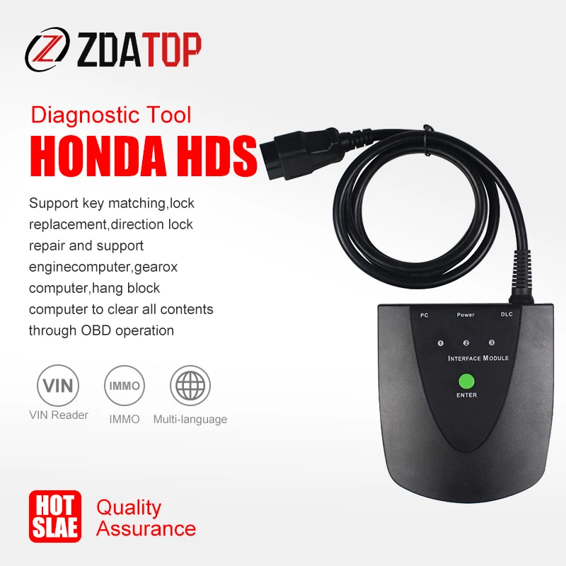 Диагностический инструмент для Honda HDS диагностический инструмент с двойной доской поддерживает CAN автобусную систему