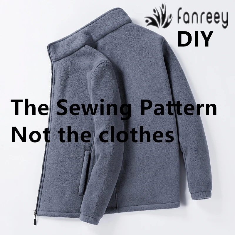 Выкройки для зимняя куртка мужская размера плюс овчины плотная теплая WW