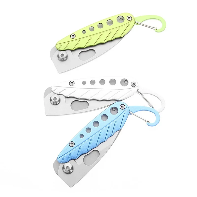 New Arrival Leaf Steel Mini Pocket Folding Knives CS Go Knife Fast Open Key chain Hunting Weapons Survival EDC Useful Tool | Инструменты