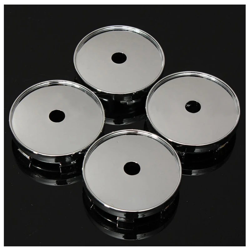 

4x 60mm Car Alloy Wheel Center Hub Caps Sticker Tyre Trims For Golf BMW
