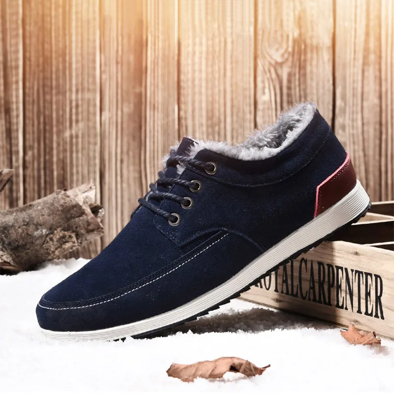 SUROM 2020 Men's Leather Casual Shoes Suede Moccasins Men Loafers Luxury Brand Lace up Male Boat Sneakers flat Krasovki | Обувь