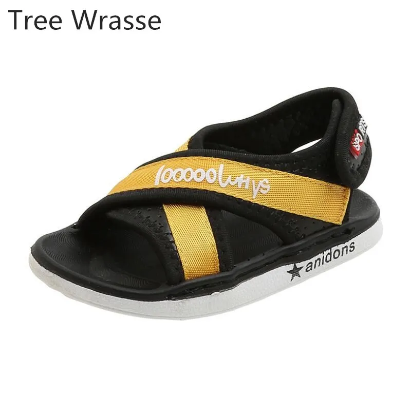 

Boys sandals 2021 new fashion baby functional soft-soled toddler shoes non-slip children's beach sandals boys shoes Tree Wrasse