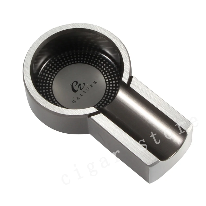 GALINER металлическая пепельница для сигар переносная сигарет круглая с одним