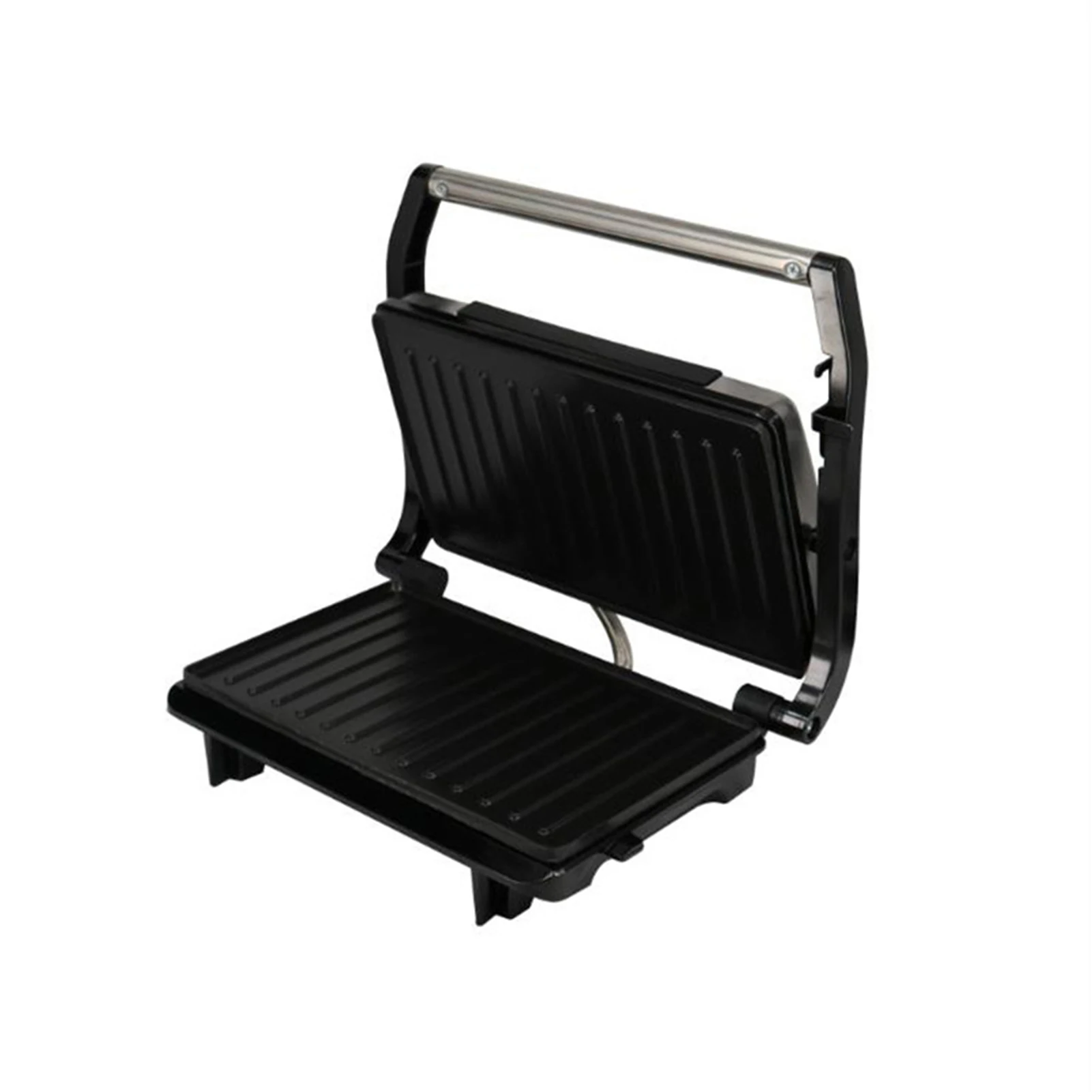 Продажа Электрический внутренний гриль, гриль открывается от плоской до двойной, двусторонние антипригарные пластины для приготовления пищи, сков...