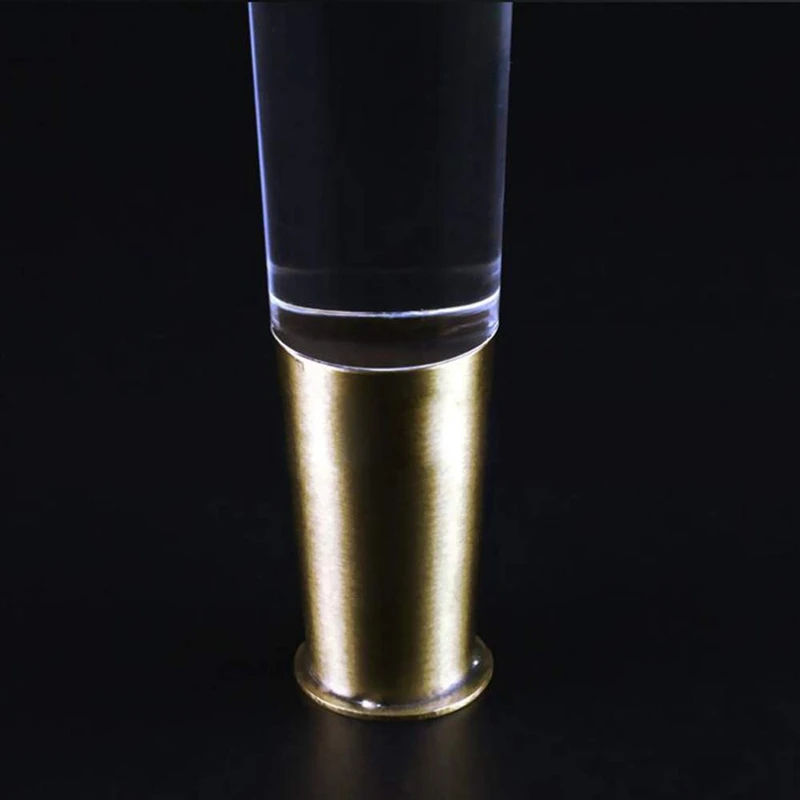 Горячая XD 4Pcs/набор конические акриловые ножки для дивана из оргстекла Стола