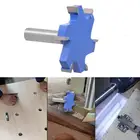 Т-образная фреза с 6 зубьями, фреза 12, Торцовочная фреза, Т-образные инструменты для деревообработки