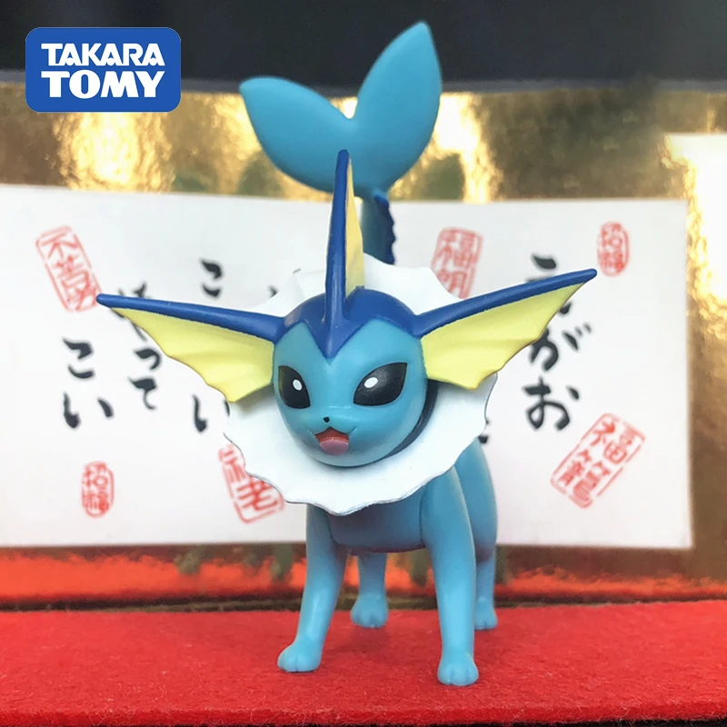 

Оригинальная экшн-фигурка покемона TAKARA TOMY, изображенная книга 134, модель Vaporeon SP, кукла, игрушка, подарки, коллекция для фанатов