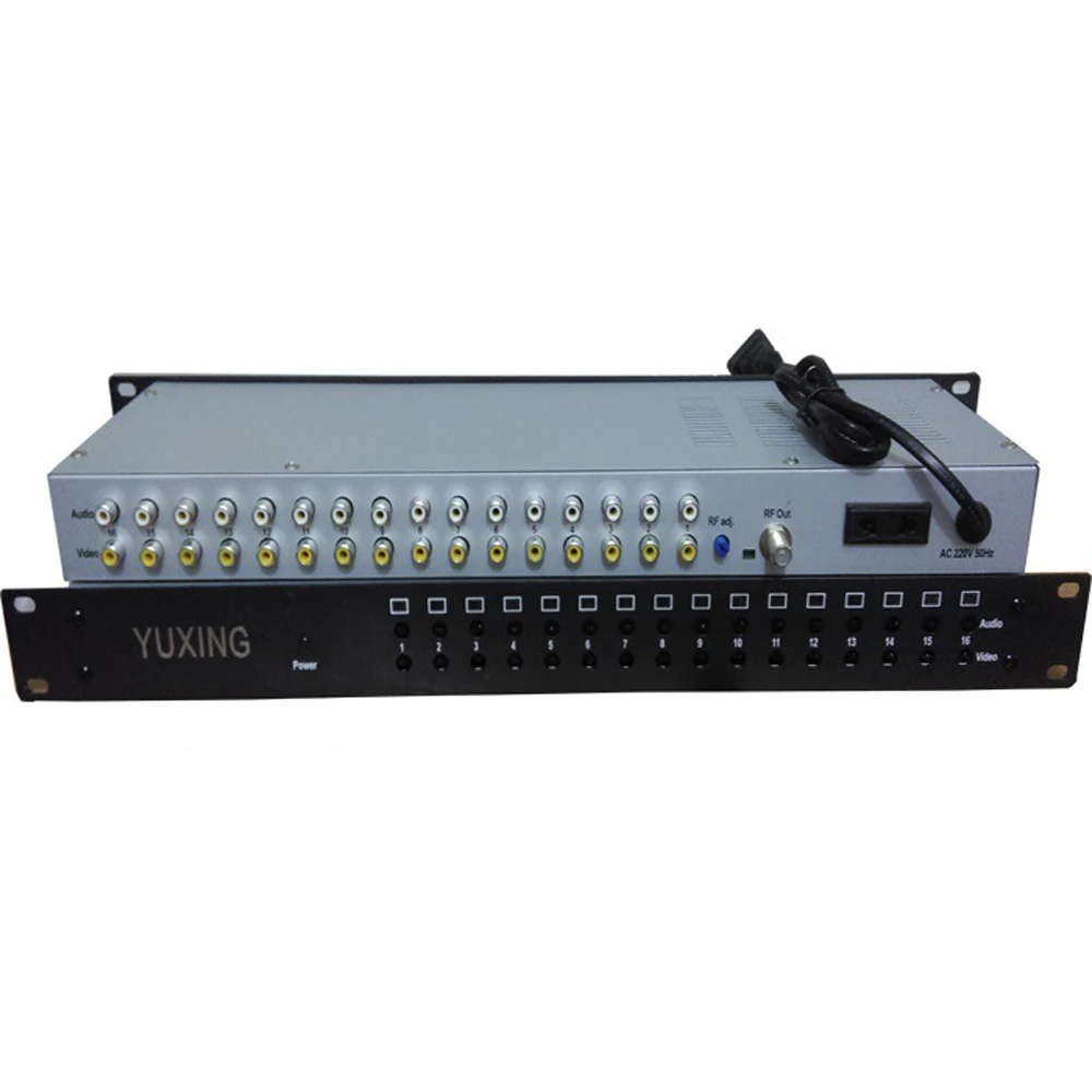 Кабель модулятор 16-канальный все-в-одном POS машины цифровой Комнатный ТВ