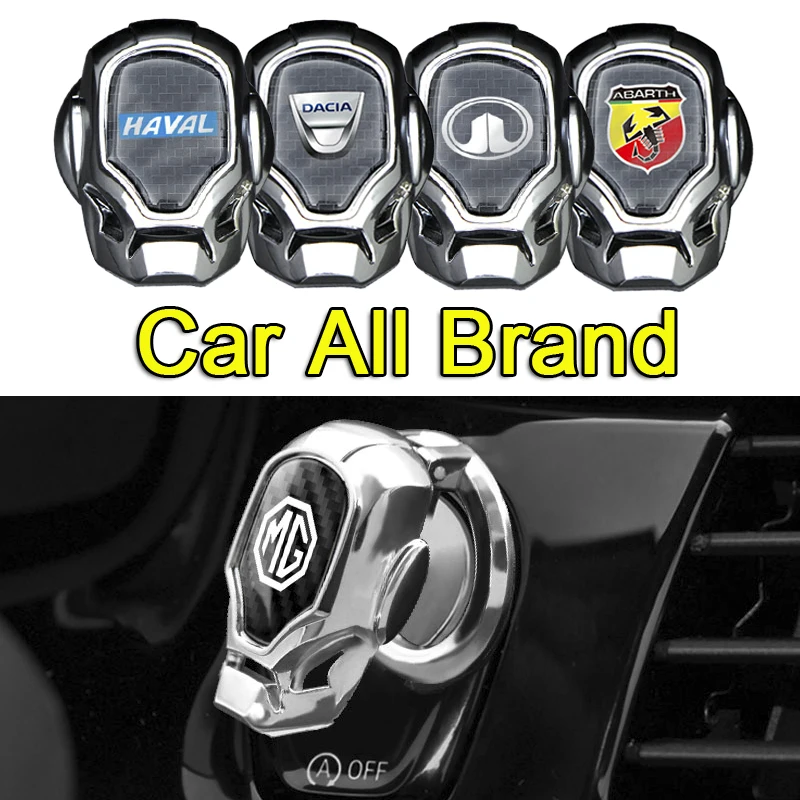

1pcs Car One-Button Start Button Car Decorative Stickers for Audis Accessories TT Q2 Q3 Q5 Q7 Q8 a1 A3 8l A4 A5 A6 A7 R8 B5 B6