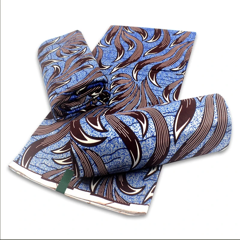 

Новый стиль Анкара африканская восковая ткань нигерийская восковая ткань с принтом высокое качество Гана Золотая восковая ткань для пэчво...