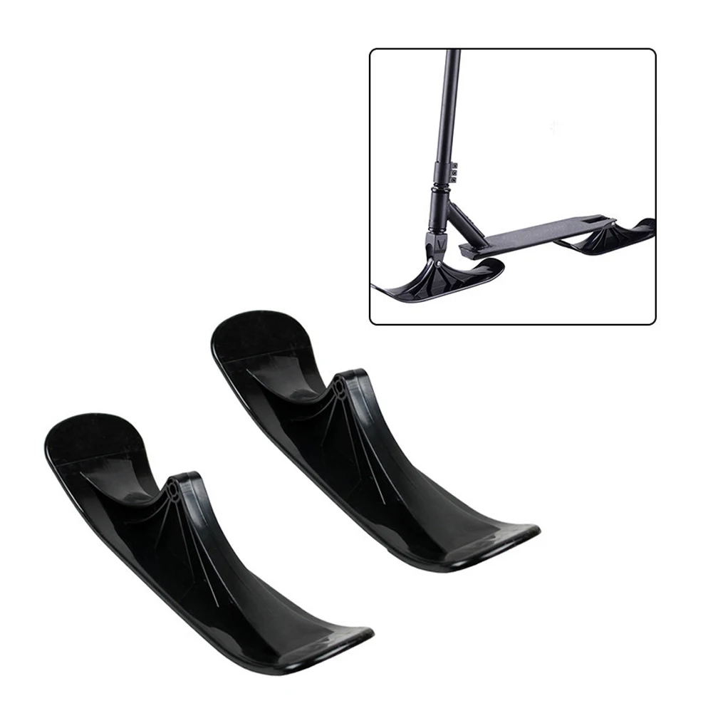 

One Pair Winter Snow Scooter Ski Converter Kids Ski Sled Board Accessories Two-wheeled Outdoor Snow Sports Replacement Parts