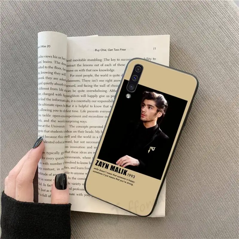 

Zayn Malik famous Singer Phone Case For Samsung galaxy S 9 10 20 A 10 21 30 31 40 50 51 71 s note 20 j 4 2018 plus