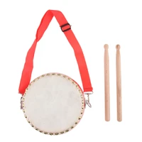 exquisite wooden handheld drum hand percussion instrument tambourinechristmas gift
