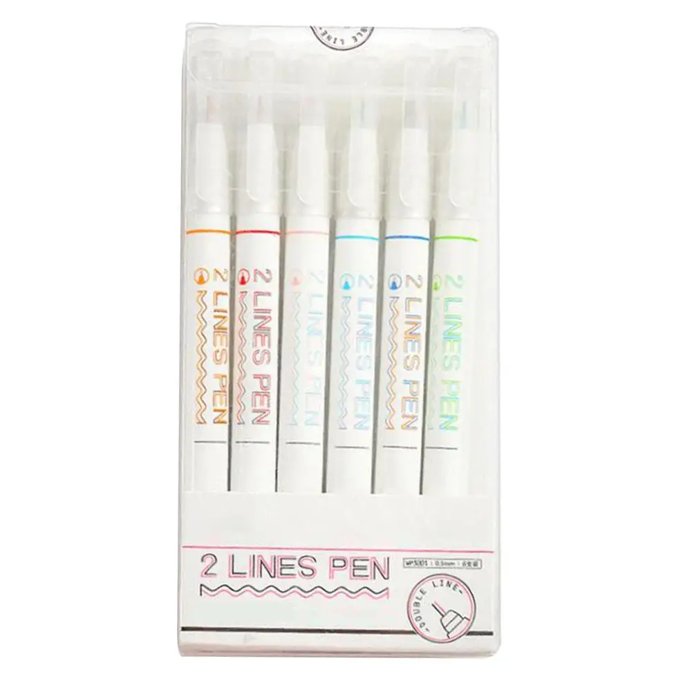 6/3 шт. маркер дневник ручка для рисования инновационный милый художественный