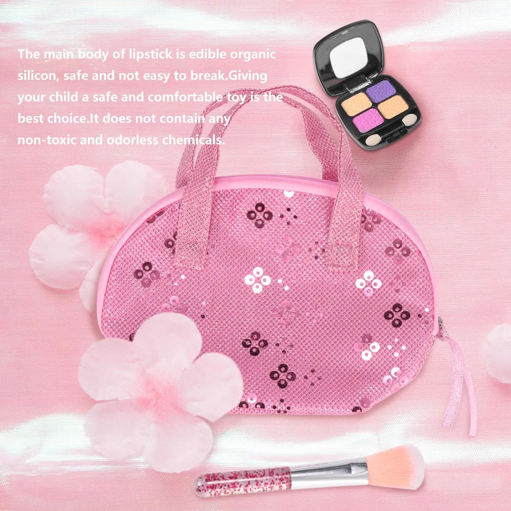 

Girls Princess Dressing Makeup Toy Set Box Princess Beauty Pretend Play Toys Girls Beauty Makeup Toys Play House Children Gift