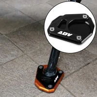for 390 adventure 390 adventure 390 adv 2020 2021 aluminum kickstand side stand enlarge enlarger pate pad motorcycle accessories