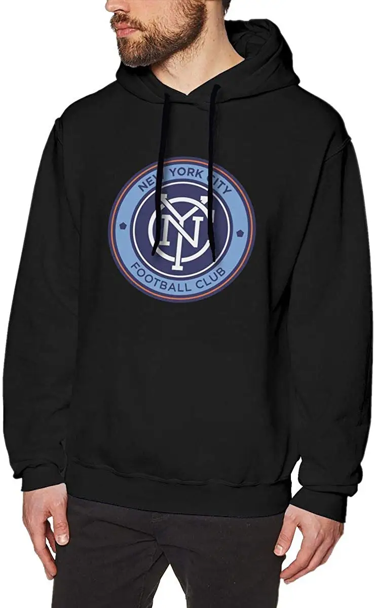 New York City Football Club Mens Hooded Sweatshirt Theme Printed Fashion Hoodieunisex men women hoodie sweatshirt | Мужская одежда