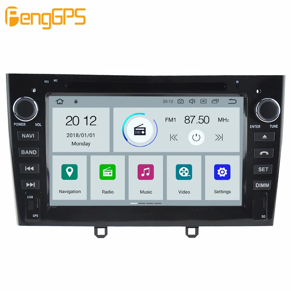 Android 9 0 4 + 64 Гб px5 встроенный DSP автомобильный мультимедийный DVD плеер радио для PEUGEOT