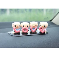 4pcsset newest car ornaments cute love little pig interior decoration car decorative accessories high quality free shipping