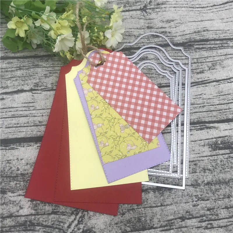 6 шт. металлические Вырубные штампы для фотоальбомов | Дом и сад