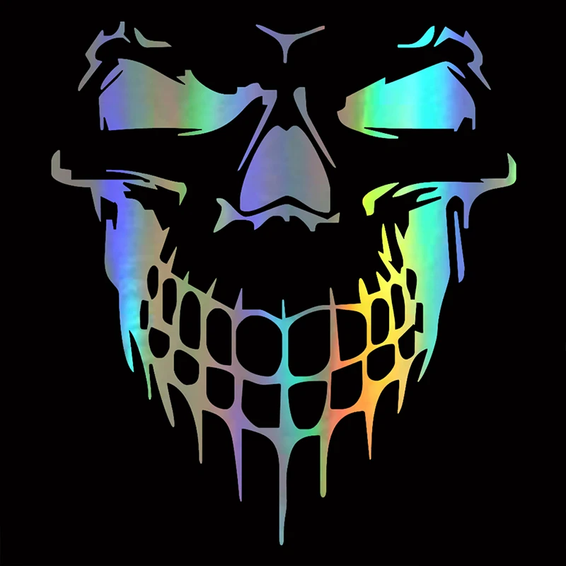 

15X15CM Stickers on Car Skull 3D Car Sticker Vinyl Funny Stickers and Decals Auto Motorcycle Car Styling Decoration