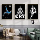 Криштиану Роналду (Криштиану Роналду) CR7 постеры и принты футбольной звезды фрески украшение для дома украшение для гостиной