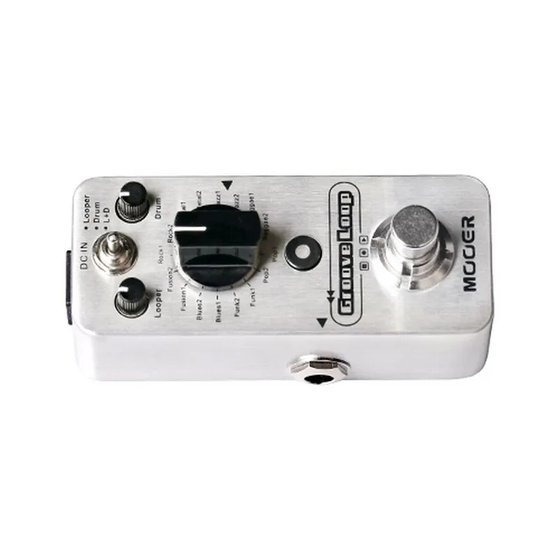 

MOOER Groove Loop Guitar Pedals Drum Machine Looper Pedal 3 Modes Max 20min Recording Time Tap Tempo Guitar Effect Processor