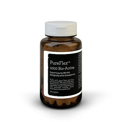 PureFlex 1000mg Pure Glucosamine HCL - 3 Months supply , 180pcs/bottle