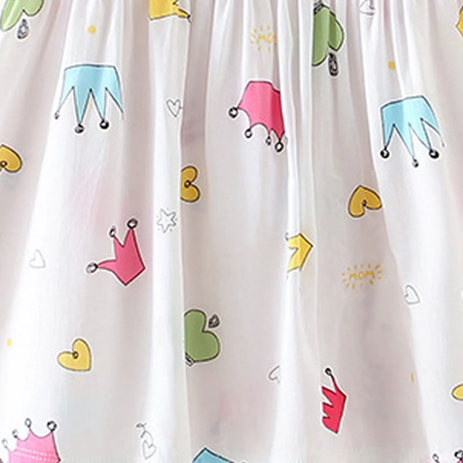 

Baby Girls Dresses Sleeveless Plaid Cartoon Kawaii Print Knee-length Lattice Dress Summer Princess Vestido 2-9 Y Drop Shipping