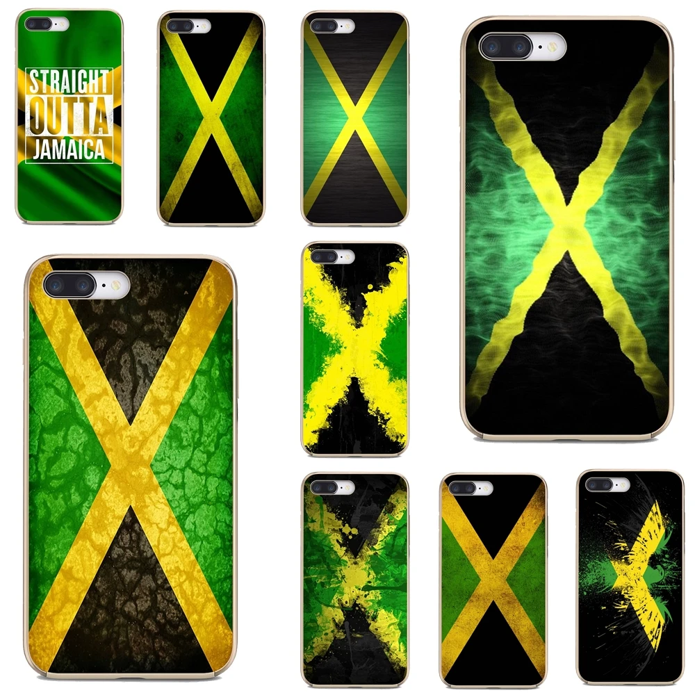 Мягкий чехол для Sony Xperia XA Z3 Z5 XZ1 XZ2 Z Z1 Z2 compact M2 M4 M5 C4 C6 E3 T3 Retro-Jamaica-National-Flag-Banner - купить